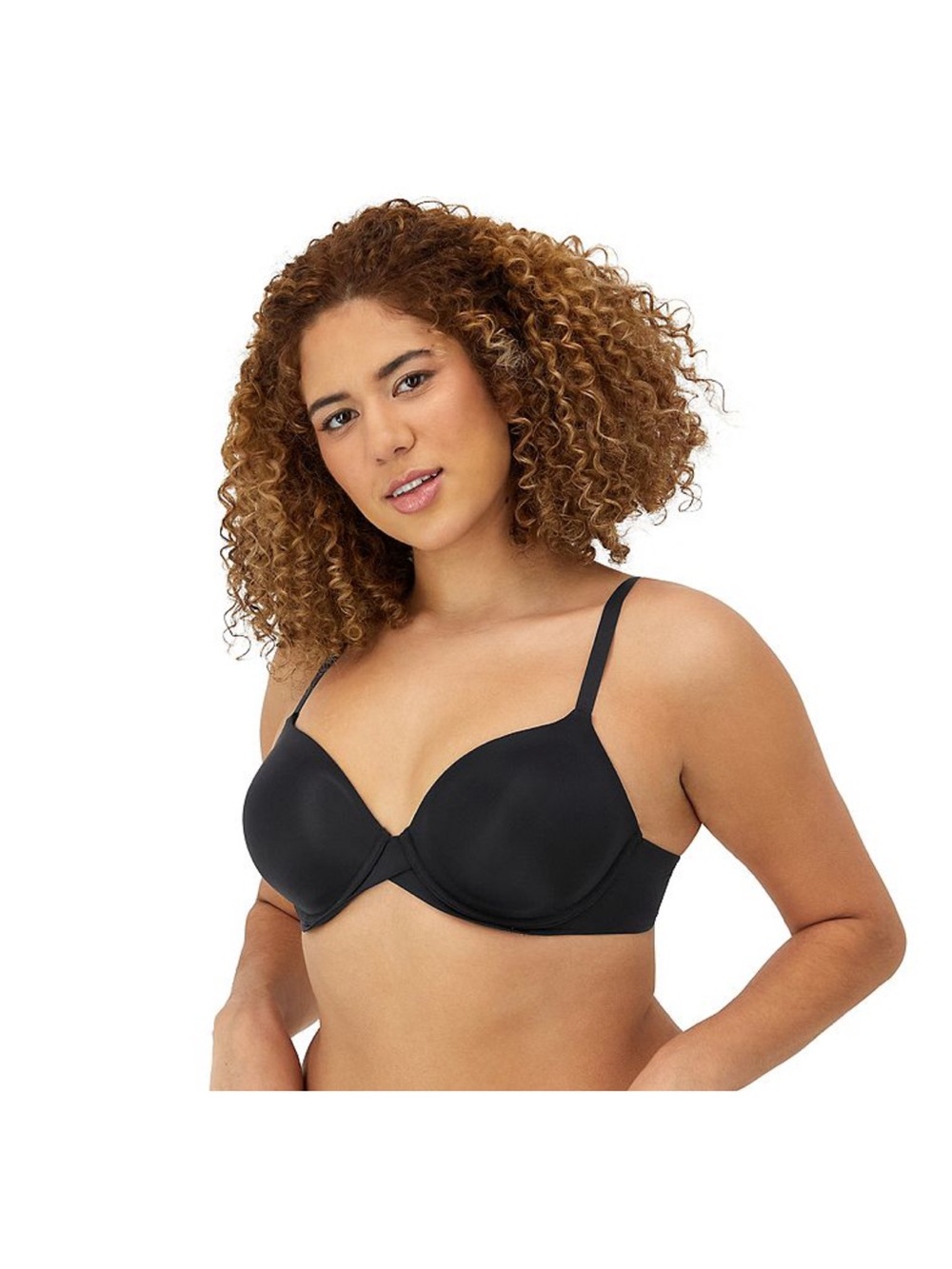 Maidenform Black Smooth Molded T-Shirt Bra